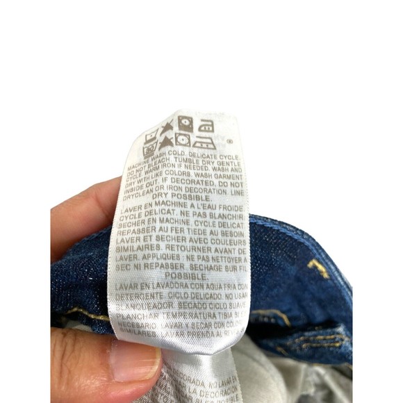 Levi's The Original Jeans Size 10 S/C Womens Mid Rise Skinny Blue Medium Wash - Picture 10 of 11